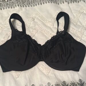 Glamorise Black Lace Bra
